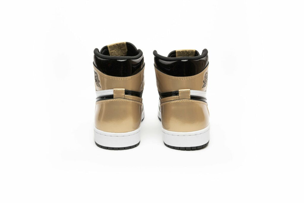 Jordan 1 Retro High NRG Gold Toe Sneakers - Collaboration Release