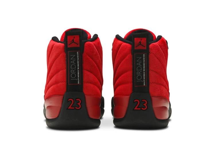 Jordan 12 Retro Reverse Flu Game Sneakers - Court Classic