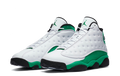 Jordan 13 Retro White Lucky Green Sneakers - Signature Series