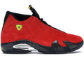 Jordan 14 Ferari Red Sneakers - Vintage Inspired | Street Style