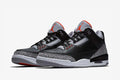 Jordan 3 Retro Black Cement Sneakers - Court Icon | Designer Kicks