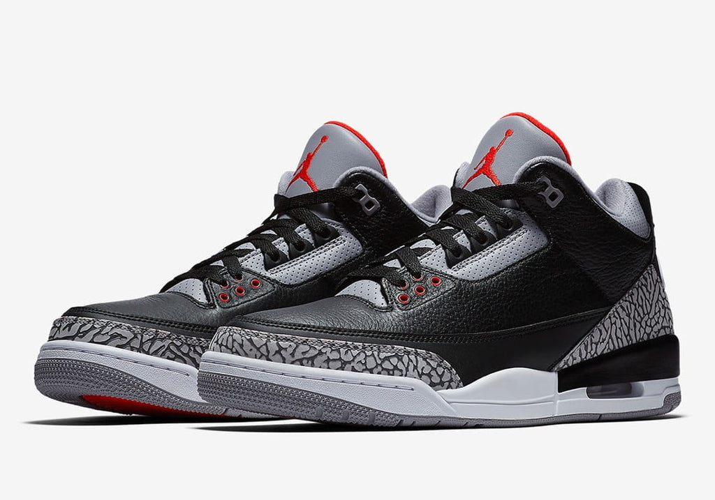 Jordan 3 Retro Black Cement Sneakers - Game Changer | Fan Favorite
