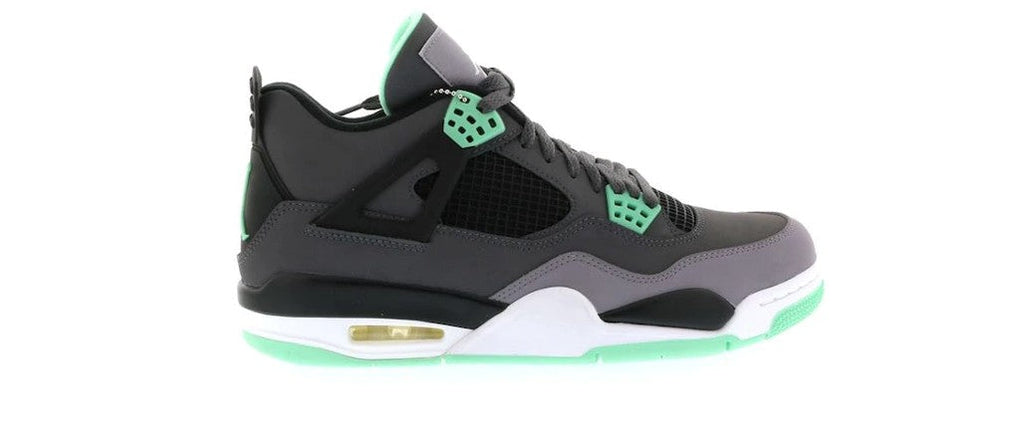 Jordan 4 Retro Green Glow Sneakers - Collector's Edition