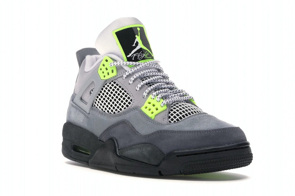 Jordan 4 Retro SE 95 Neon Sneakers - Cushioned Stride | Hype Sneaker