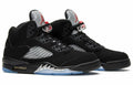 Jordan 5 Retro Black Metallic Sneakers - Cushioned Stride