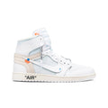 Off-White x Air Jordan 1 Retro High OG White 2018 AQ0818-100 Sneakers - Head-...