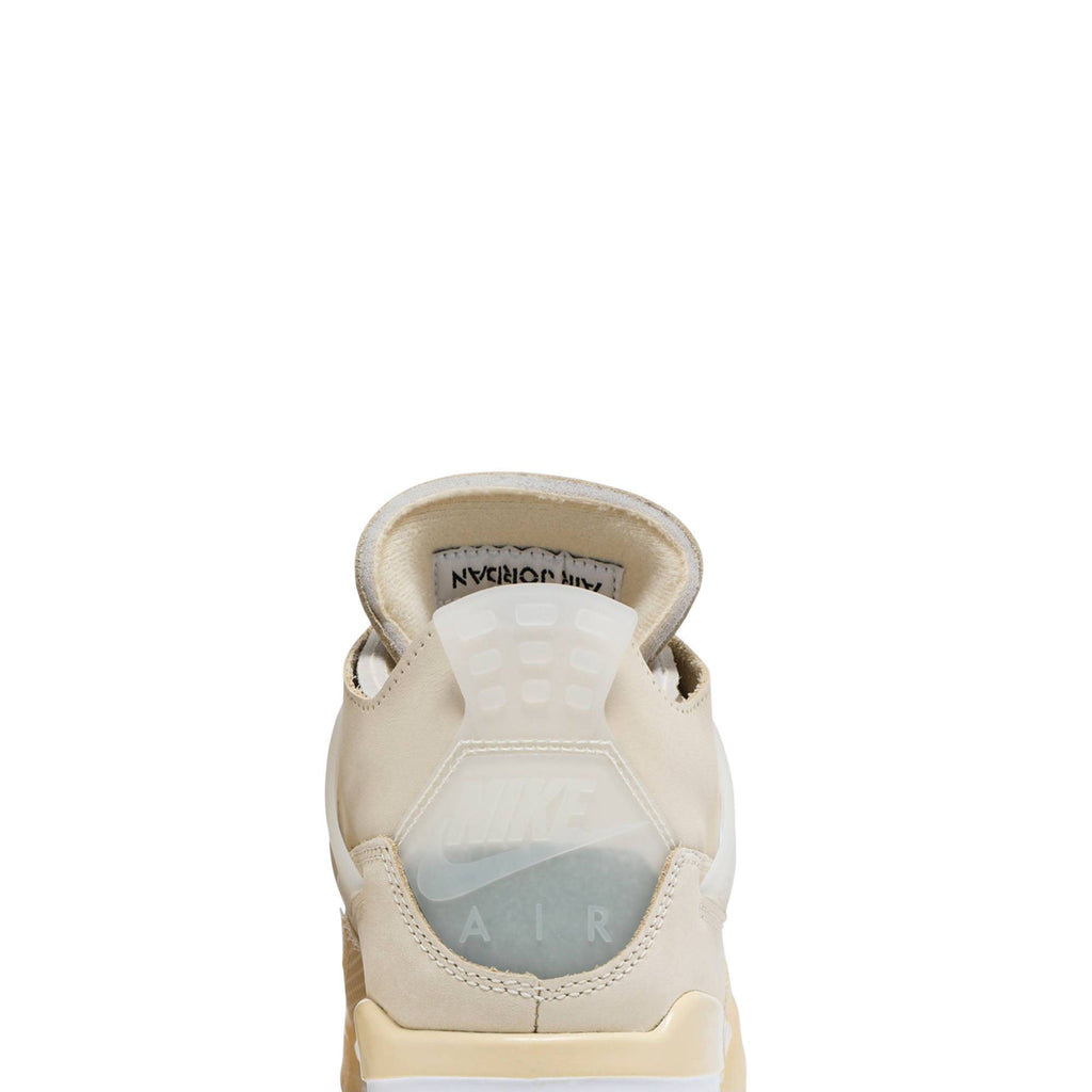 Off-White x Wmns Air Jordan 4 SP Sail CV9388-100 Sneakers - Retro Runner