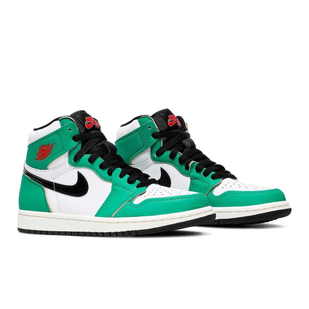 Wmns Air Jordan 1 Retro High OG Lucky Green DB4612-300 Sneakers - Heritage Ed...